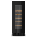 DS30WINEBG DeSantii 18 Bottle Capacity Single Zone Wine Cooler - Black