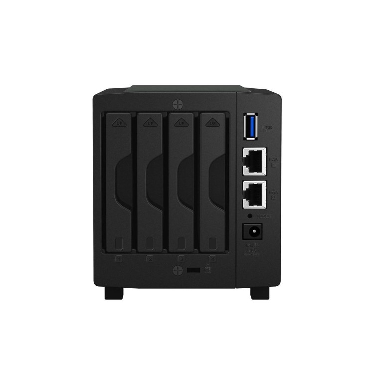 GRADE A1 - Synology Disk Station DS419 Slim 4 Bay Diskless Desktop NAS