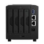 GRADE A1 - Synology Disk Station DS419 Slim 4 Bay Diskless Desktop NAS