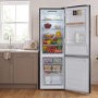 DeSantii 400 Litre 70/30 Freestanding Fridge Freezer - Inox