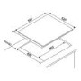 DeSantii 60cm Induction Hob with Flex Zone