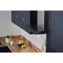 De Santii 60cm Chimney Cooker Hood - Black