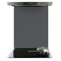 DS70X75CL2 De Santii 700x750mm Toughened Glass Splashback - Charcoal