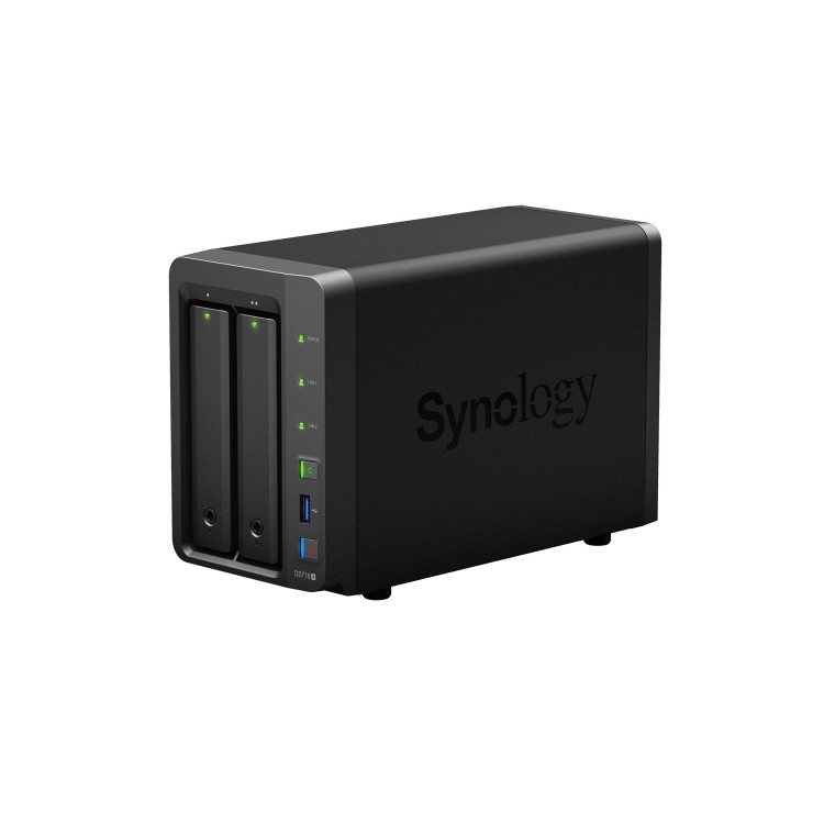 GRADE A1 - Synology DS718+ 2 Bay Diskless Desktop NAS 