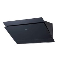 De Santii 90cm Chimney Cooker Hood - Black Glass