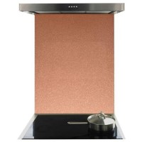 De Santii 900x750mm Toughened Glass Splashback - Bronze