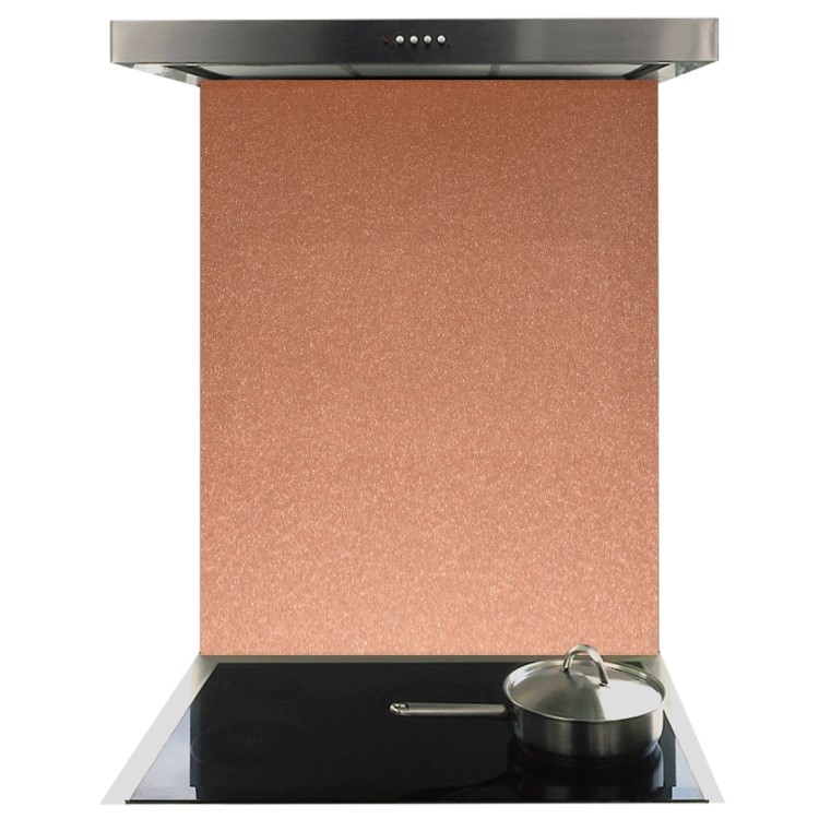 De Santii 900x750mm Toughened Glass Splashback - Bronze