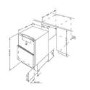 De Santii 95 Litre Integrated Under Counter Freezer