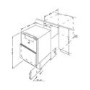 Refurbished De Santii DSBUF60 Integrated 95 Litre Freezer