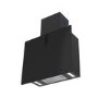 De Santii 60cm Chimney Cooker Hood - Black Glass