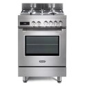DSC626MF-1 De Longhi 60cm Dual Fuel Cooker - Stainless Steel