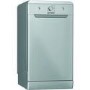 Refurbished Indesit DSFE1B10SUKN 10 Place Slimline Freestanding Dishwasher Silver