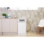 Indesit Push&Go Freestanding Slimline Dishwasher - White