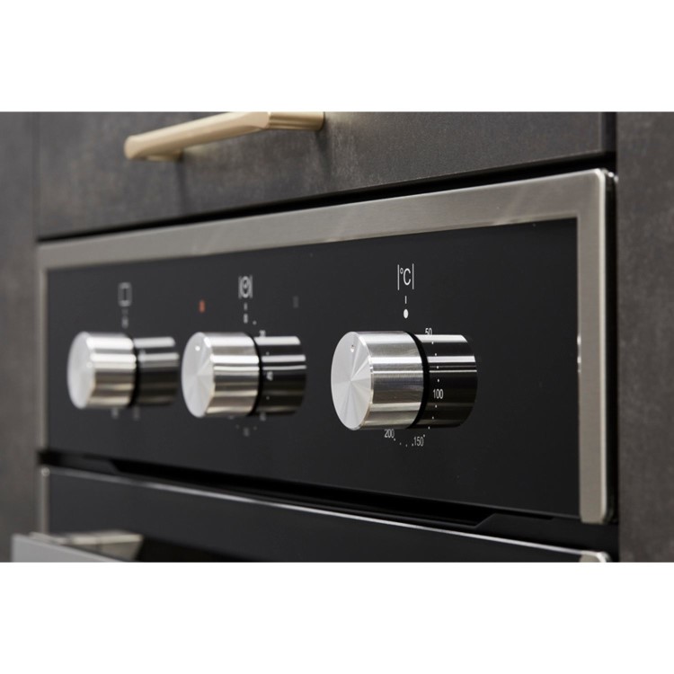 De Santii Electric Single Oven - Black
