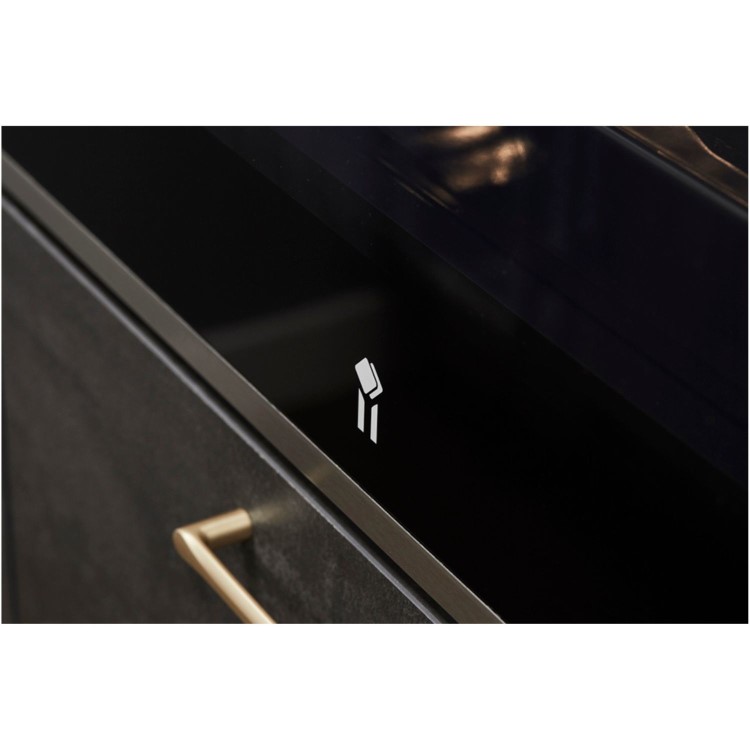De Santii Electric Single Oven - Black