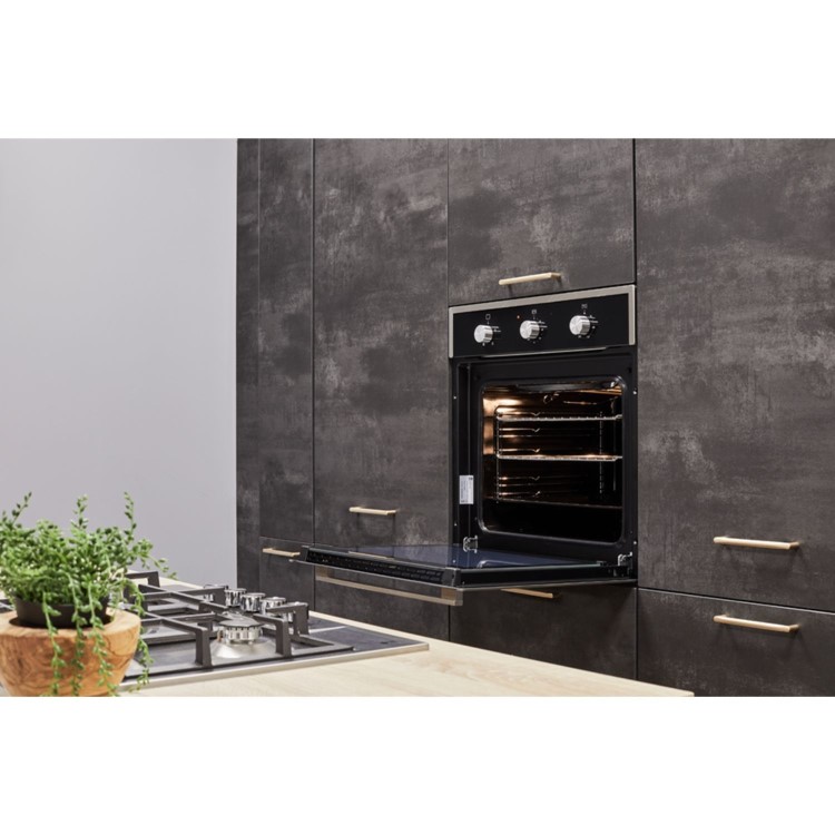 De Santii Electric Single Oven - Black