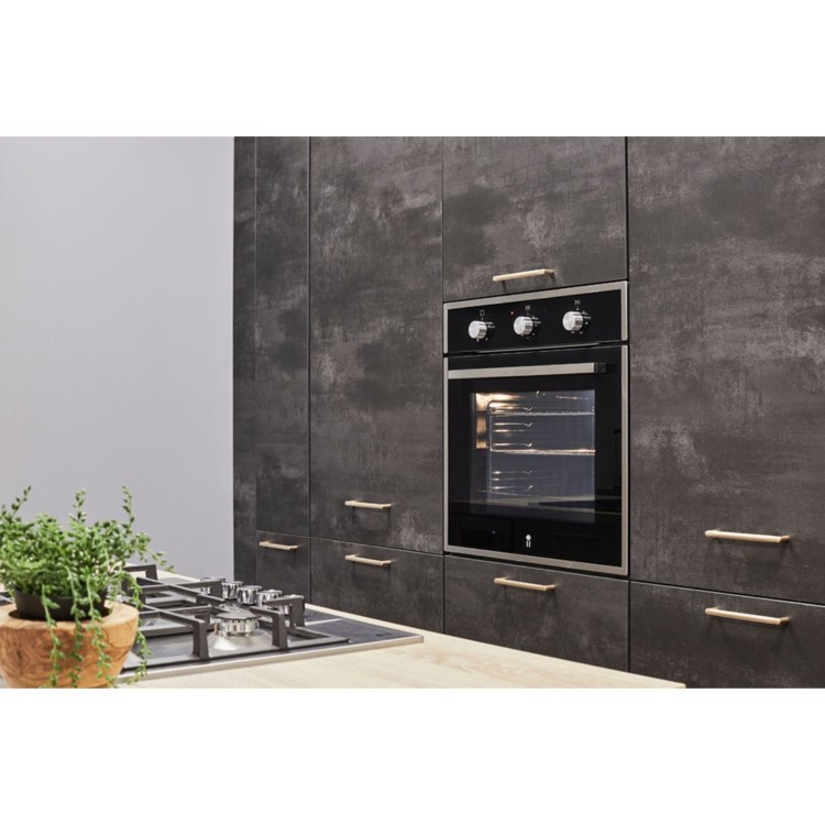De Santii Electric Single Oven - Black