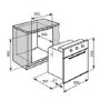 De Santii Electric Single Oven - Black