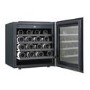 DeSantii 36 Bottle Capacity Single Zone Wine Cooler - Black