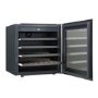 DeSantii 36 Bottle Capacity Single Zone Wine Cooler - Black