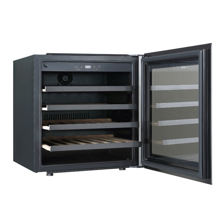 DeSantii 36 Bottle Capacity Single Zone Wine Cooler - Black