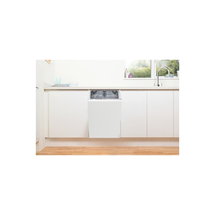 Indesit 10 Place Settings Fully Integrated Slimline Dishwasher