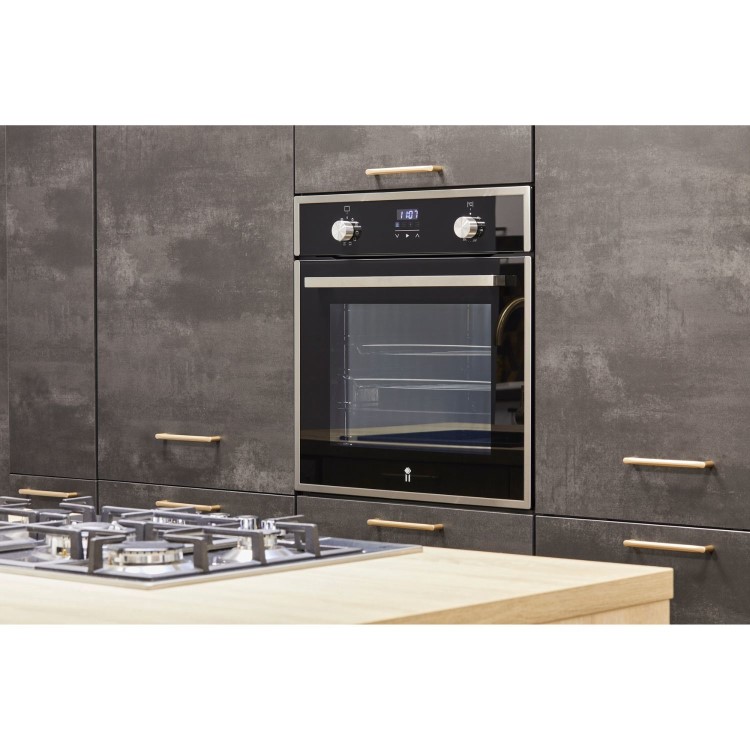 Refurbished De Santii DSMFOTCK/BK 60cm Single Electric Oven