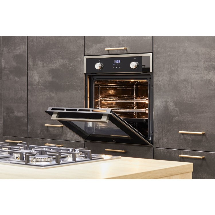 Refurbished De Santii DSMFOTCK/BK 60cm Single Electric Oven