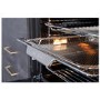 De Santii Electric Fan Single Oven - Black