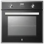 De Santii Electric Single Oven - Black