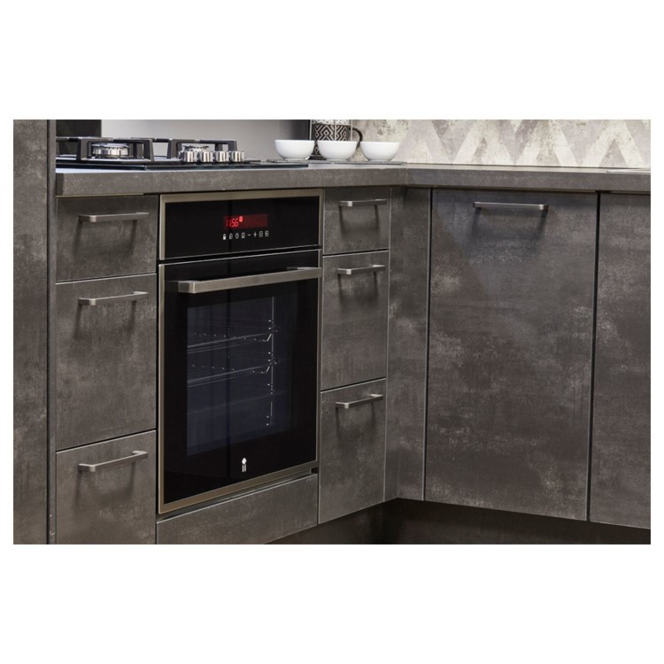 De Santii Electric Single Oven - Black