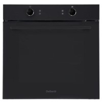 DeSantii Electric Pyrolytic Self Cleaning Single Oven with AirFry function - Black