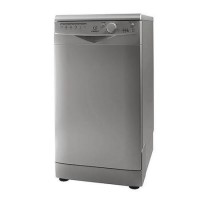 Indesit DSR15B1S 10 Place Slimline Freestanding Dishwasher - Silver