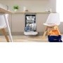 Indesit DSR15B1 10 Place Slimline Freestanding Dishwasher - White
