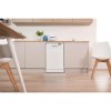 Indesit Extra DSR57M96Z 10 Place Slimline Freestanding Dishwasher with Quick Wash - White