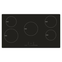 De Santii 90cm 5 Zone Induction Hob - Black