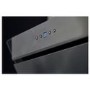 De Santii 60cm Angled Chimney Cooker Hood - Stainless Steel