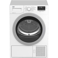 Beko DSX83410W Super Efficient 8kg Freestanding Heat Pump Tumble Dryer - White
