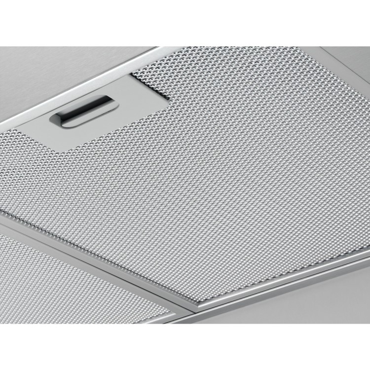 AEG 3000 Series 60cm Curved Glass Chimney Cooker Hood - Stainless Steel