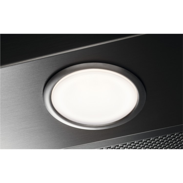 AEG 3000 Series 60cm Curved Glass Chimney Cooker Hood - Stainless Steel