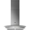 Refurbished AEG DTB3953M 90cm Cooker Hood With Curved Glass Canopy Stainless Steel