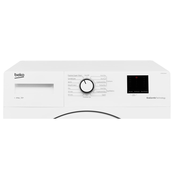 Beko DTBP10001W 10kg Freestanding Heat Pump Tumble Dryer - White