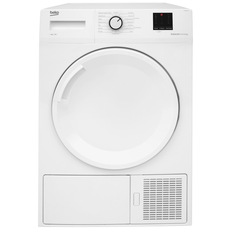 Beko DTBP9001W Freestanding 9kg Heat Pump Tumble Dryer - White