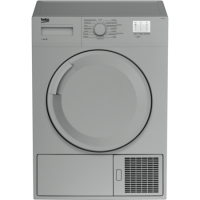 Beko DTGC7000S 7kg Freestanding Condenser Tumble Dryer - Silver