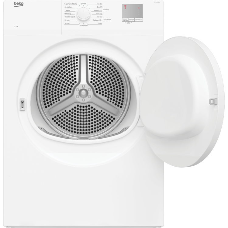 Refurbished Beko DTGV7000W 7KG Freestanding Vented Tumble Dryer White