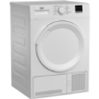 Refurbished Beko DTLCE80051W Freestanding Condenser 8KG Tumble Dryer White