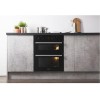 Hotpoint Luce Electric Built Under Double Oven - Black