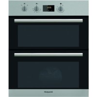 Hotpoint Luce Built-Under Electric Double Oven - Stainless Steel