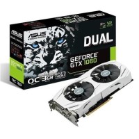 GRADE A1 - ASUS Dual GeForce GTX 1060 3GB GDDR5 OC Graphics Card