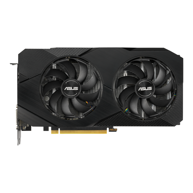 Asus DUAL RTX2060 OC EVO 6GB DDR6 DVI 2 HDMI DP 1785MHz Clock Overclocked